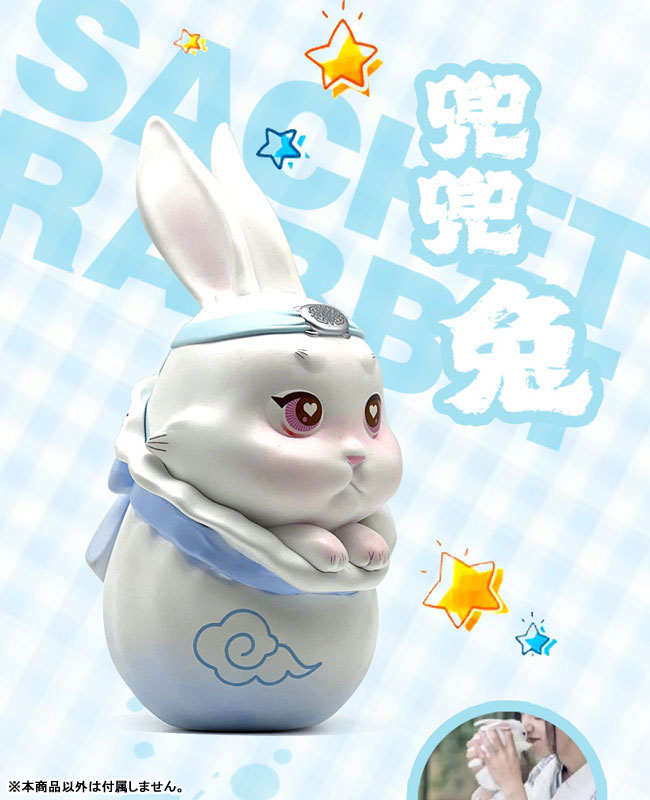 The Untamed Rabbit Headpiece Figure