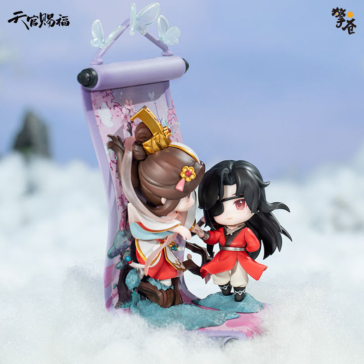  Comic "Heaven Official's Blessing" Xie Lian & Hua Cheng Xian Le Fu Hui Figure