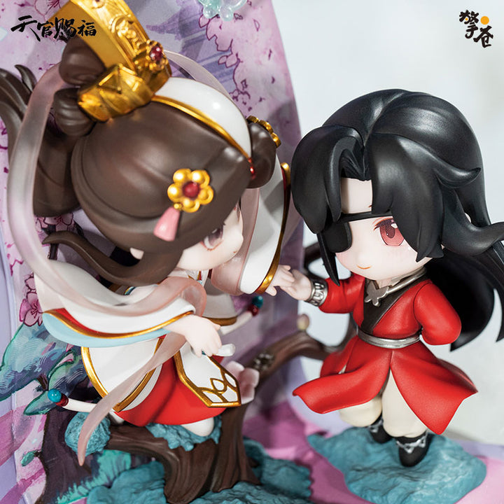  Comic "Heaven Official's Blessing" Xie Lian & Hua Cheng Xian Le Fu Hui Figure