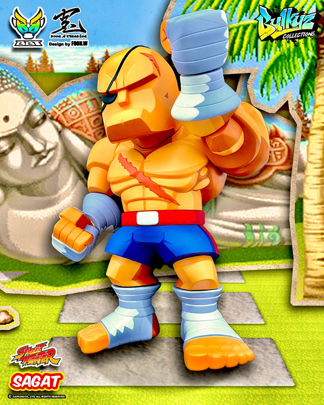 STREET FIGHTER Bulkyz Collections Sagat 
