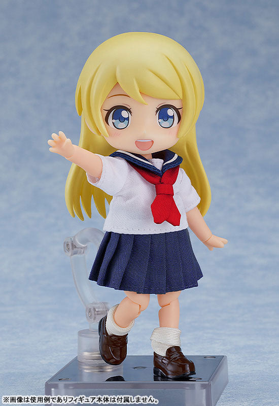 Nendoroid Doll Outfit Set Short-sleeved Sailor Outfit (Navy)