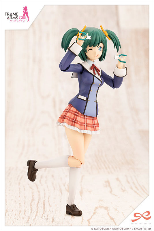 Sousai Shoujo Teien Bukiko Kotobuki [Wakaba Girl's High School Winter Outfit] 1/10 Plastic Model