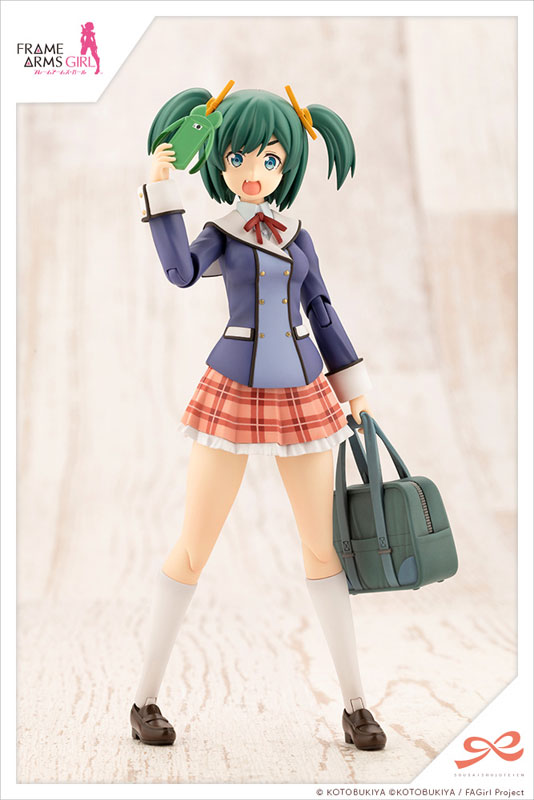 Sousai Shoujo Teien Bukiko Kotobuki [Wakaba Girl's High School Winter Outfit] 1/10 Plastic Model