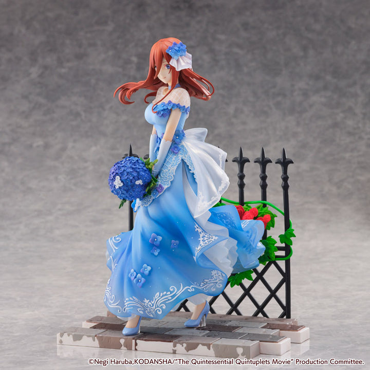 Película "Las Quintillizas por Excelencia" de Miku Nakano - Versión con Vestido Floral - 1/7 (Figura SHIBUYA SCRAMBLE) 