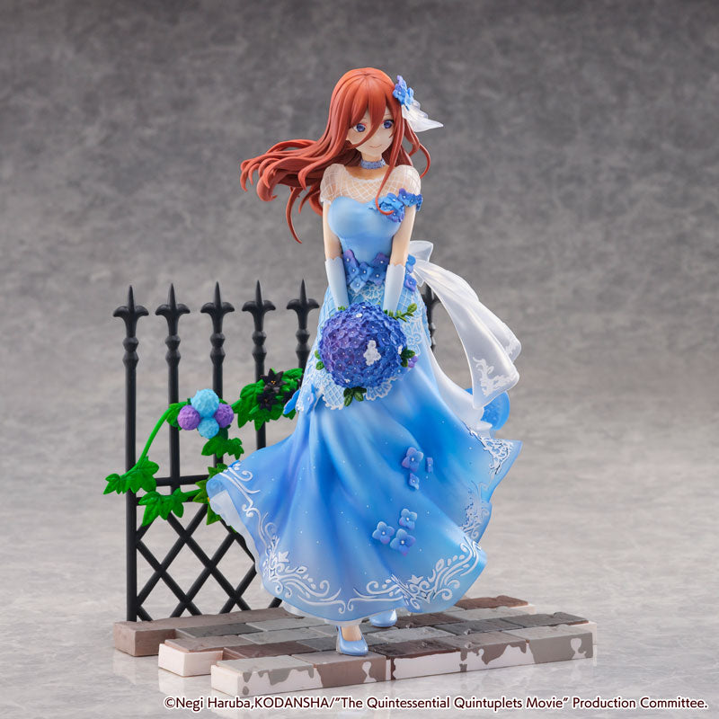 Película "Las Quintillizas por Excelencia" de Miku Nakano - Versión con Vestido Floral - 1/7 (Figura SHIBUYA SCRAMBLE) 
