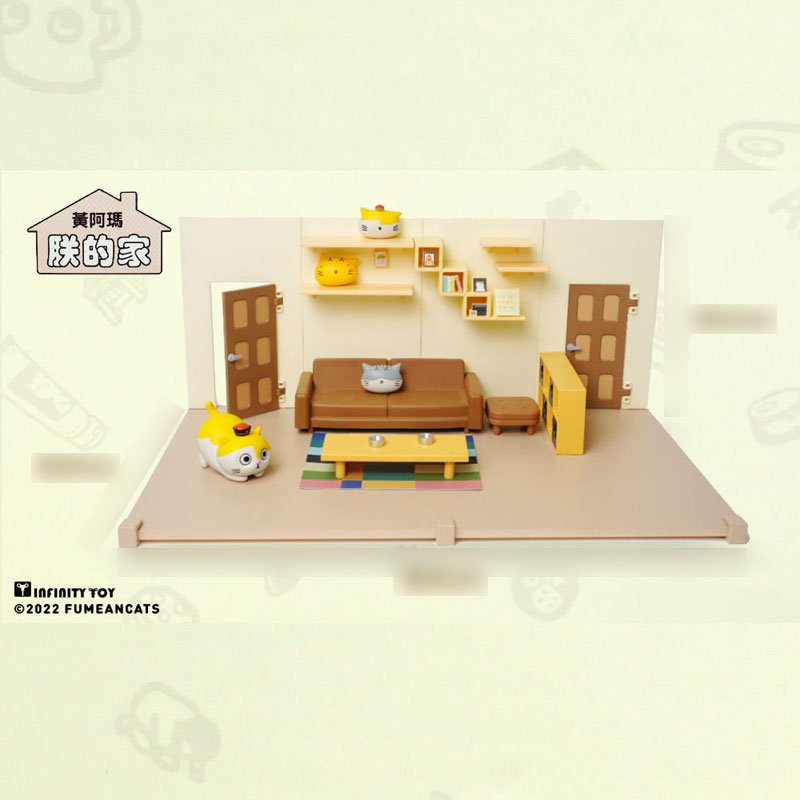 Fumeancats A-ma's Royal Life Our House Diorama Set