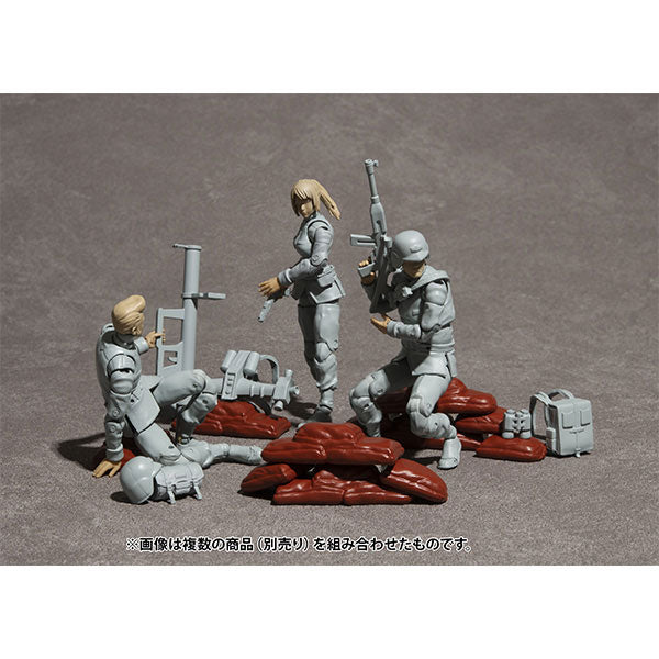 G.M.G. PROFESSIONAL Mobile Suit Gundam E.F.F. Normal Soldier 03 1/18 Posable Figure