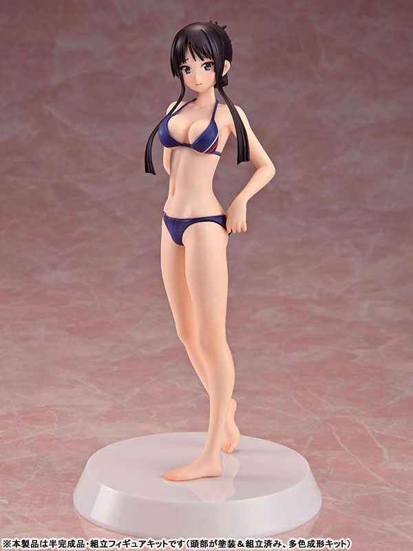 Assemble Heroines TV Anime "K-On!!" Mio Akiyama [Summer Queens] 1/8 Half Completed Assembly Figure
