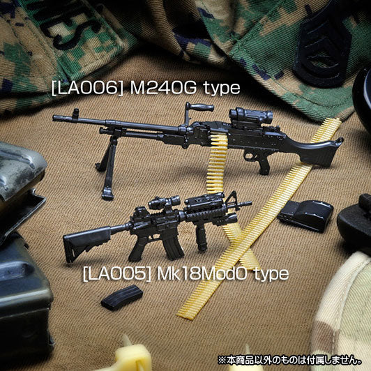 LittleArmory LA006 1/12 M240G Type Plastic Model
