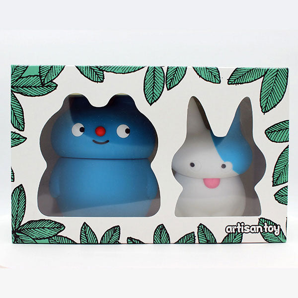 HIDAKA NAOTO MU&SHU BLUE x WHITE Soft Vinyl Figure