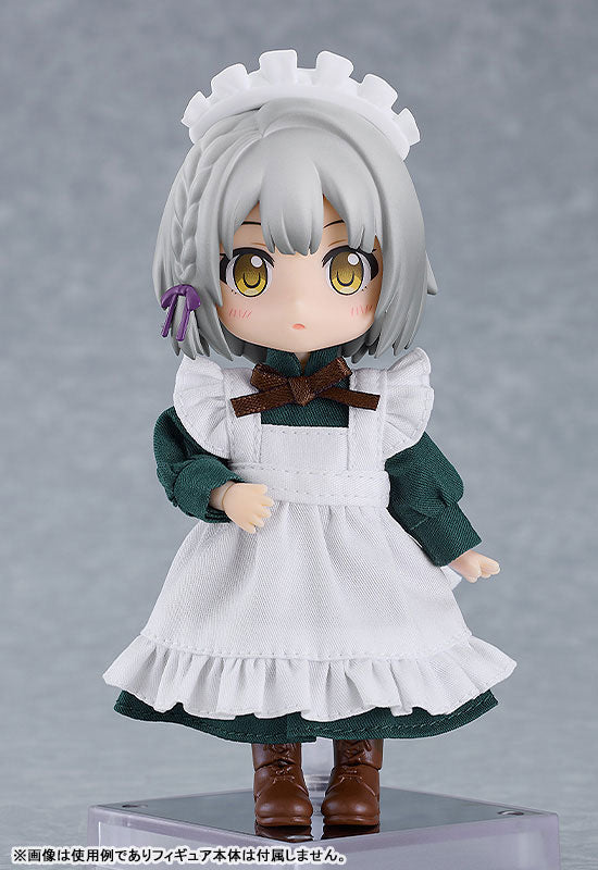 Nendoroid Doll Work Outfit Set: Maid Outfit Long (Green)