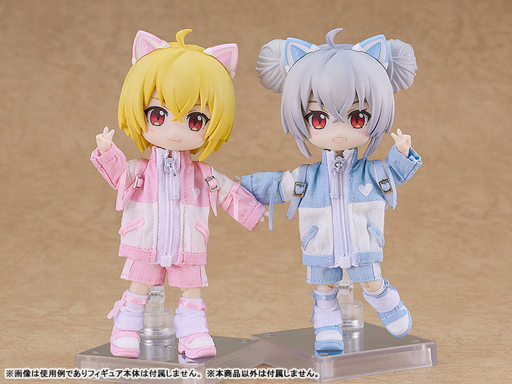 Nendoroid Doll Outfit Set Subculture Fashion Tracksuit (Pink)