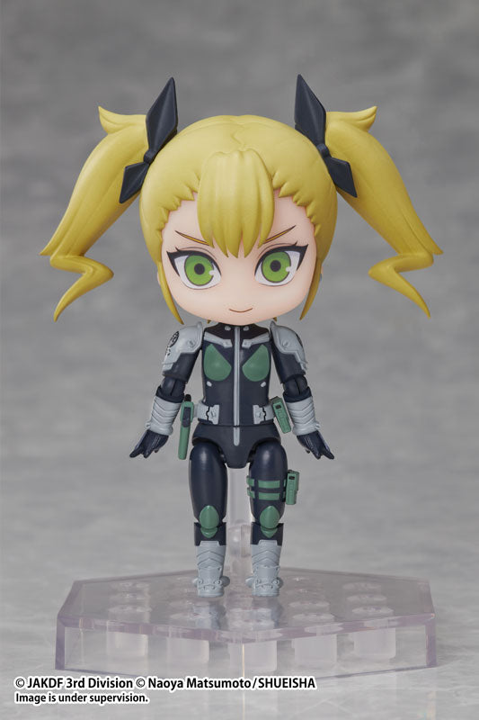 Anime "Kaiju No. 8" DFORM+ Kikoru Shinomiya Action Chibi Figure