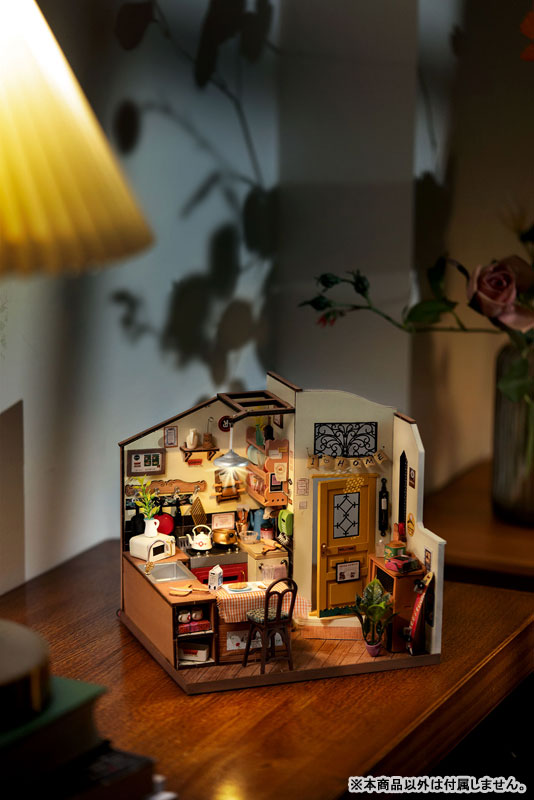 DIY Miniature House Cooking Time Handmade Kit