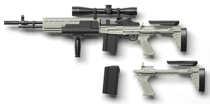 LittleArmory [LA051]Mk14Mod0 EBR Type 1/12 Plastic Model