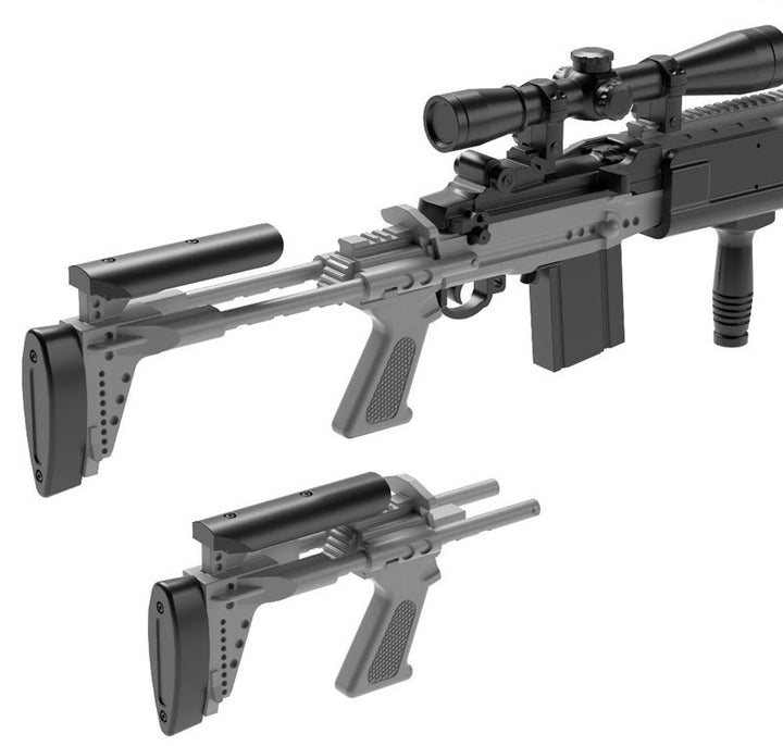 LittleArmory [LA051]Mk14Mod0 EBR Type 1/12 Plastic Model