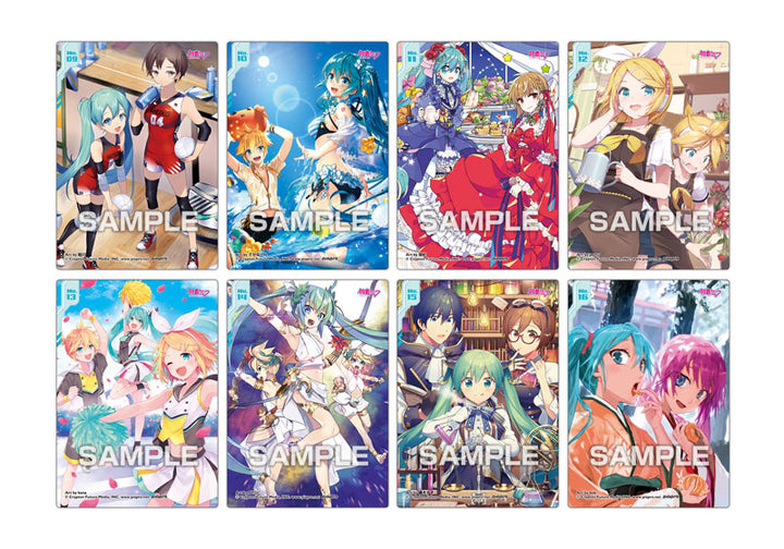 Hatsune Miku Shiny Clear Card Collection Gum First Press Limited Edition 16Pack BOX (CANDY TOY)